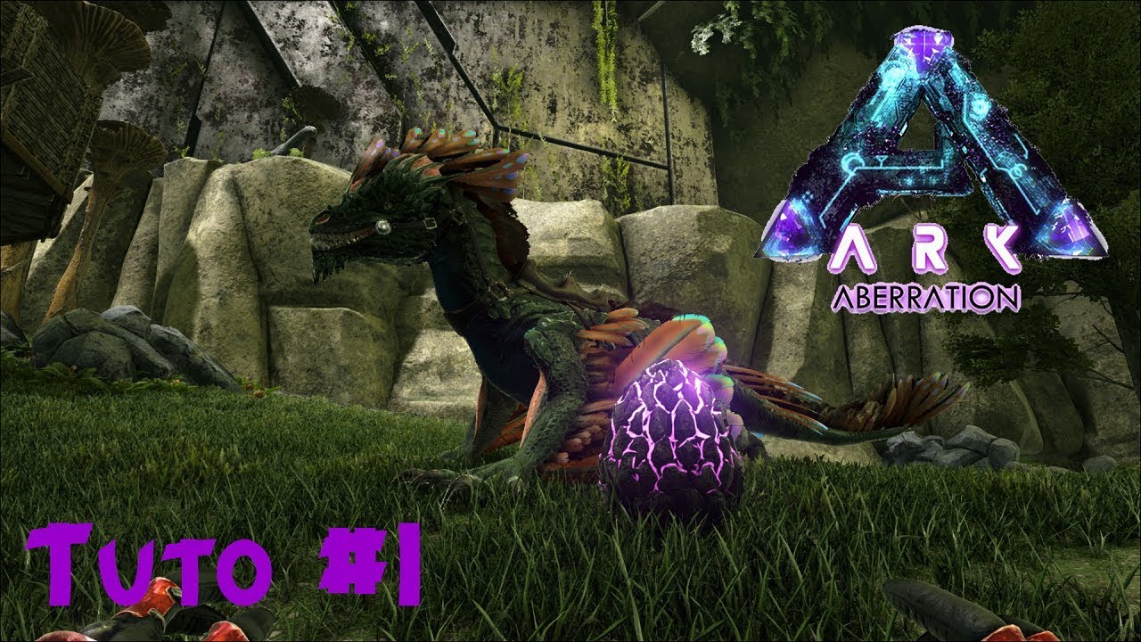 Quoi de neuf ce Dimanche ? Tuto Ark Aberration - Avoir son 1er oeufs de Rock Drake