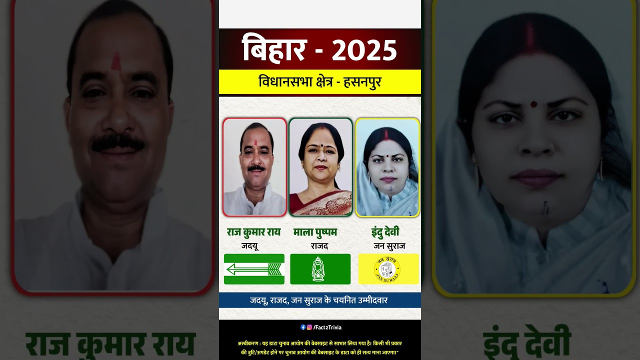 🔥 Bihar Election 2025 | Triangular clash in Hasanpur Assembly | JDU vs RJD vs Jan Suraj 🗳️