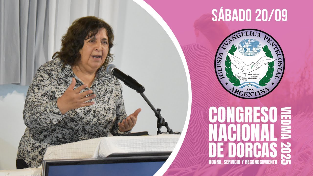 REUNION GENERAL CONGRESO NACIONAL DE DORCAS - SABADO 20/09/25
