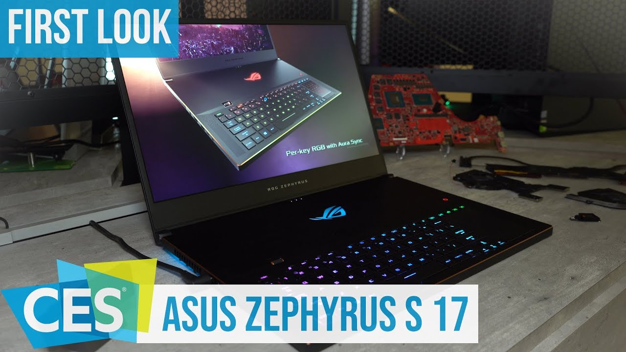 Asus ROG Zephyrus S GX701 First Look #CES2019