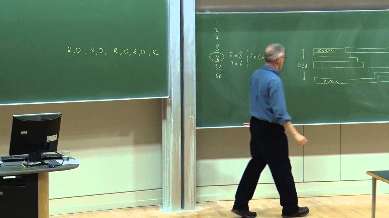 «Математическое мышление» — отрывок: Последовательные числа и степени числа 2?