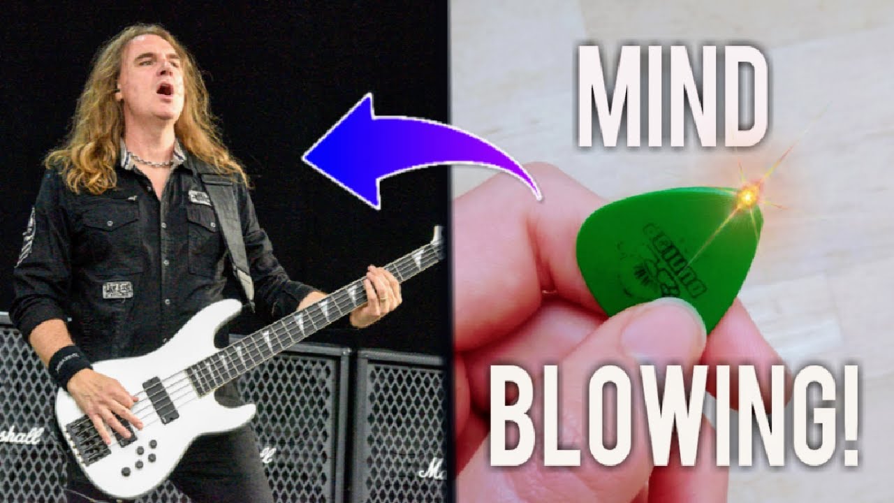 Bass Solo With A Pick Sounds Insane