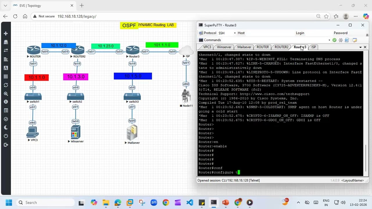 CCNA 200-301 ROUTING Protocol OSPF CLASS 13
