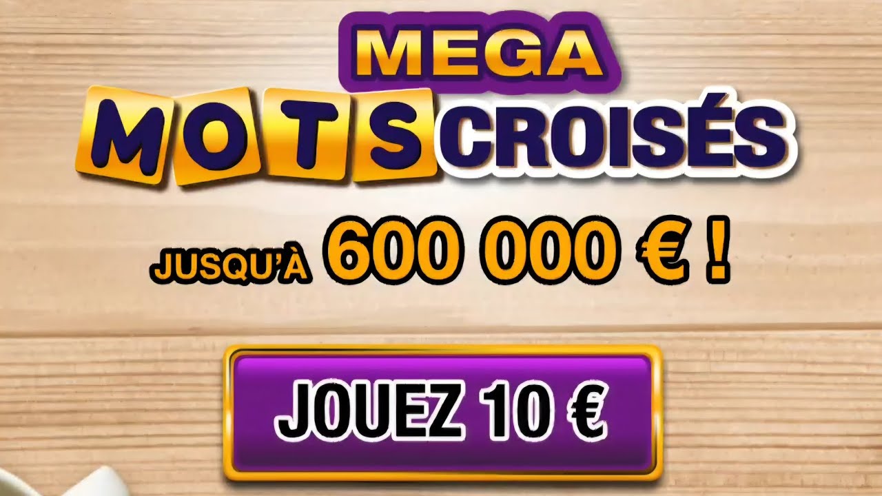 ❤️❤️❤️ Mega mots croisés ❤️❤️❤️ #fdj #grattage
