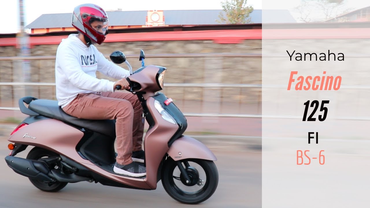 Подробный обзор нового Yamaha Fascino 125 FI BS-6!!