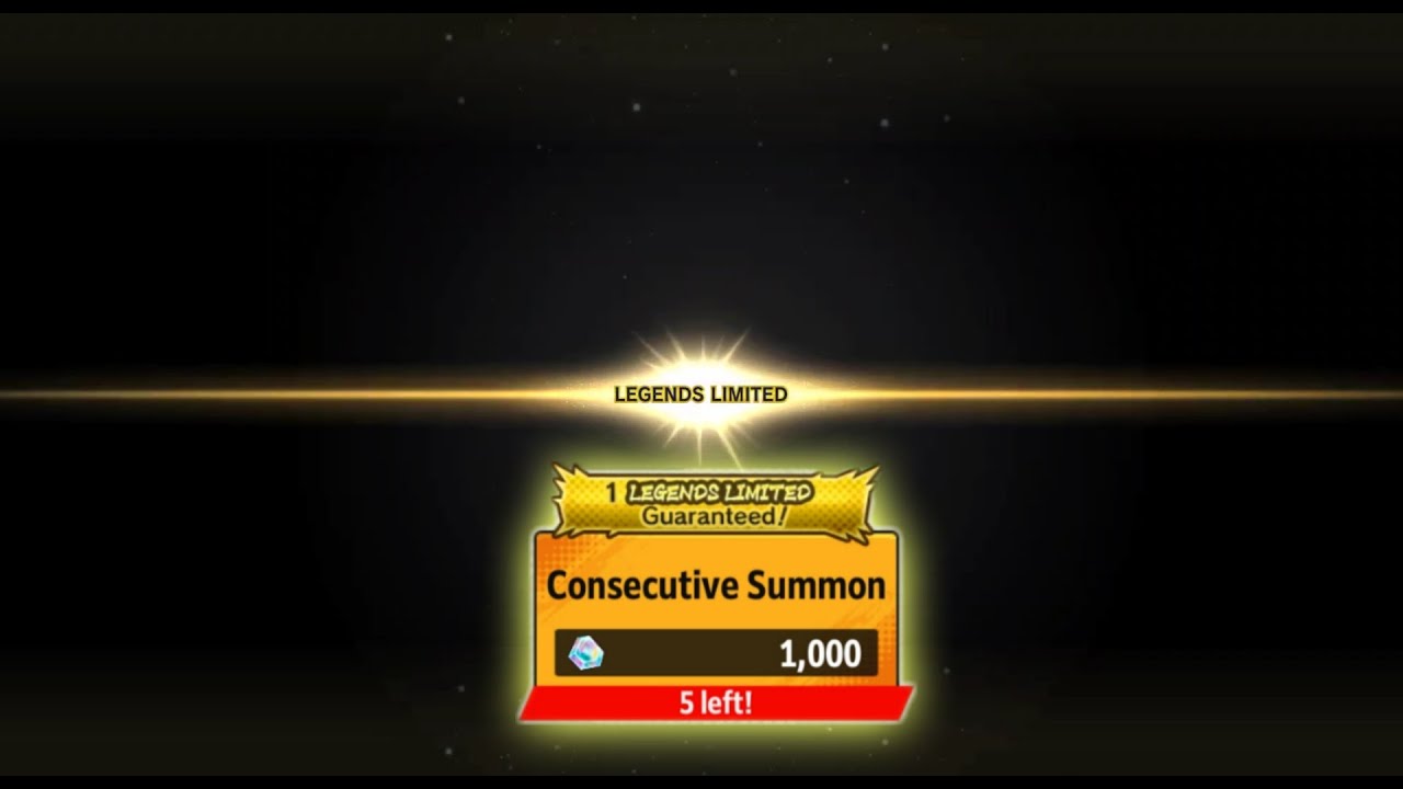 Legend Limited Guaranteed Summon !!! Landscape Mode !!!  Dragon ball legends