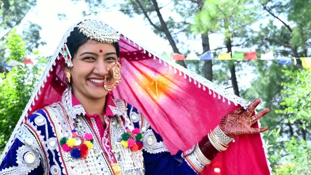 wedding shoot #pinku weds arti#a aju#cinematic #highlights 4k#photography #pahadi #himachali#