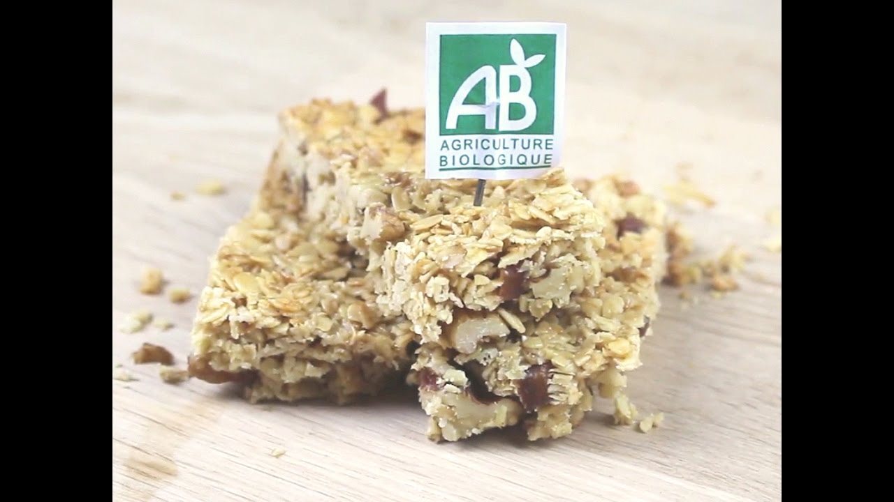 Recette des barres de c&eacute;r&eacute;ales maison 100% bio
