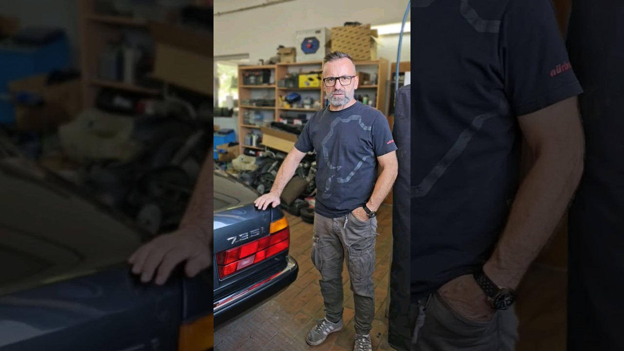 32 Razy wymieniony olej w  BMW E32 735i