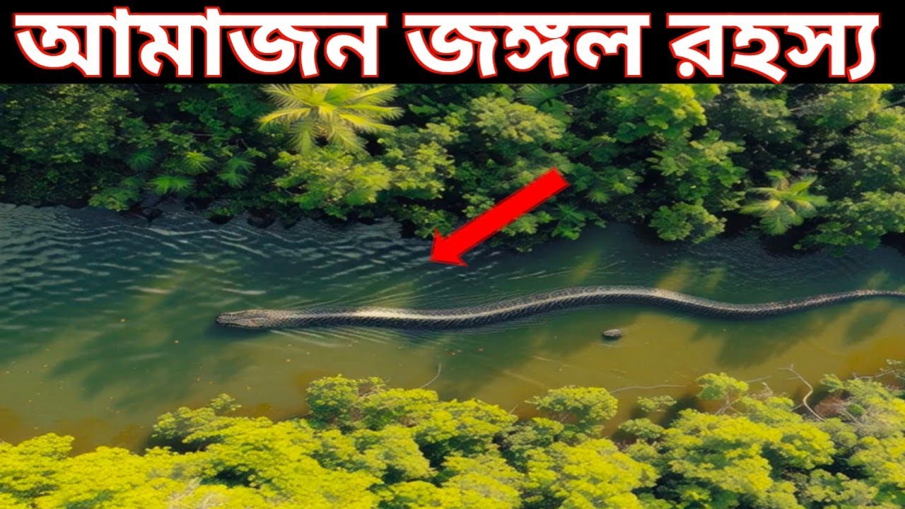 আমাজন রেইন  ফরেস্টের সবথেকে বিপদজনক প্রাণী।। আমাজন জঙ্গল সম্বন্ধে কয়েকটি অদ্ভুত তথ্য।। 