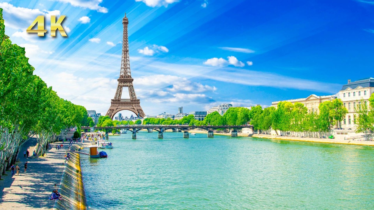 絶対訪れるべきフランスの絶景【４K】リラックス音楽とヨーロッパの風景｜FRANCE