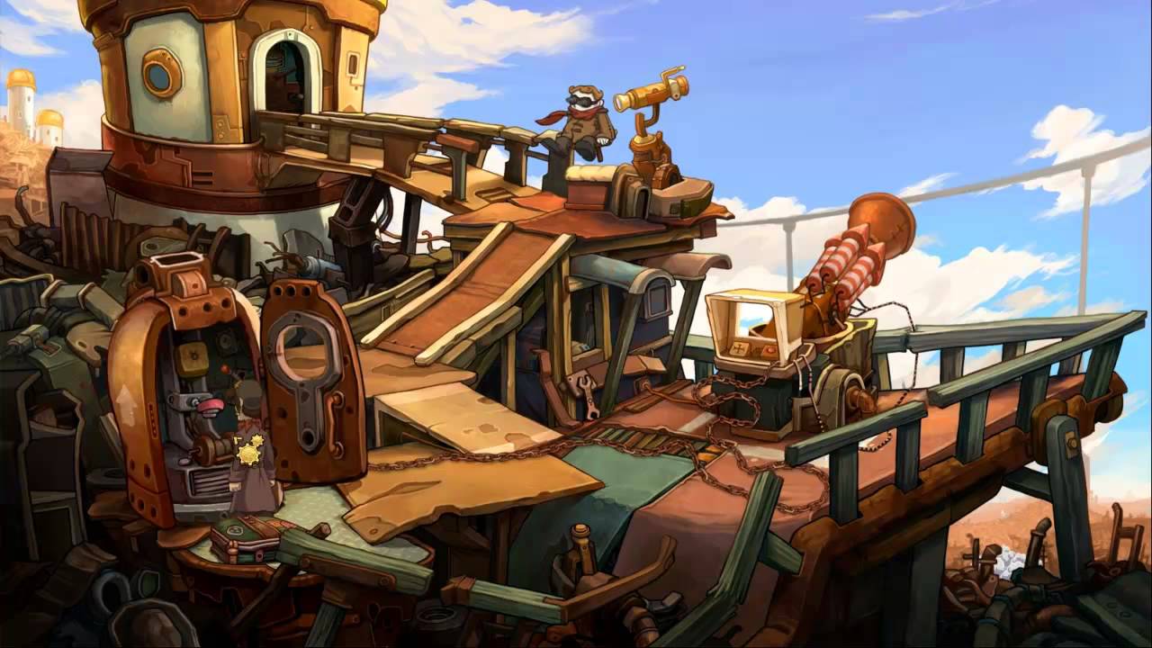 Deponia PL. #1  Przygotowania do ucieczki. (gameplay bez komentarza)