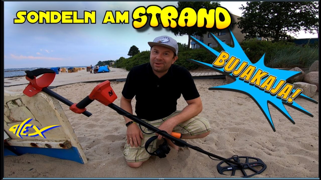 Silber, M&uuml;nzen und ein riesen Dingsda Bumsda | Sondeln am Strand