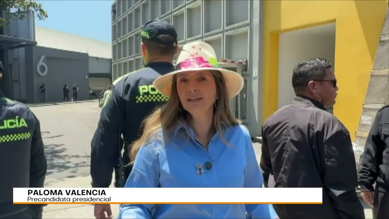 Capturan a mujer que llevaba una pistola en evento de Paloma Valencia en Honda, Tolima