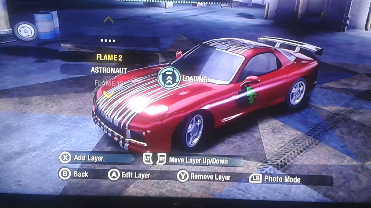 Need for speed carbon xbox 360 RX-7 Toretto