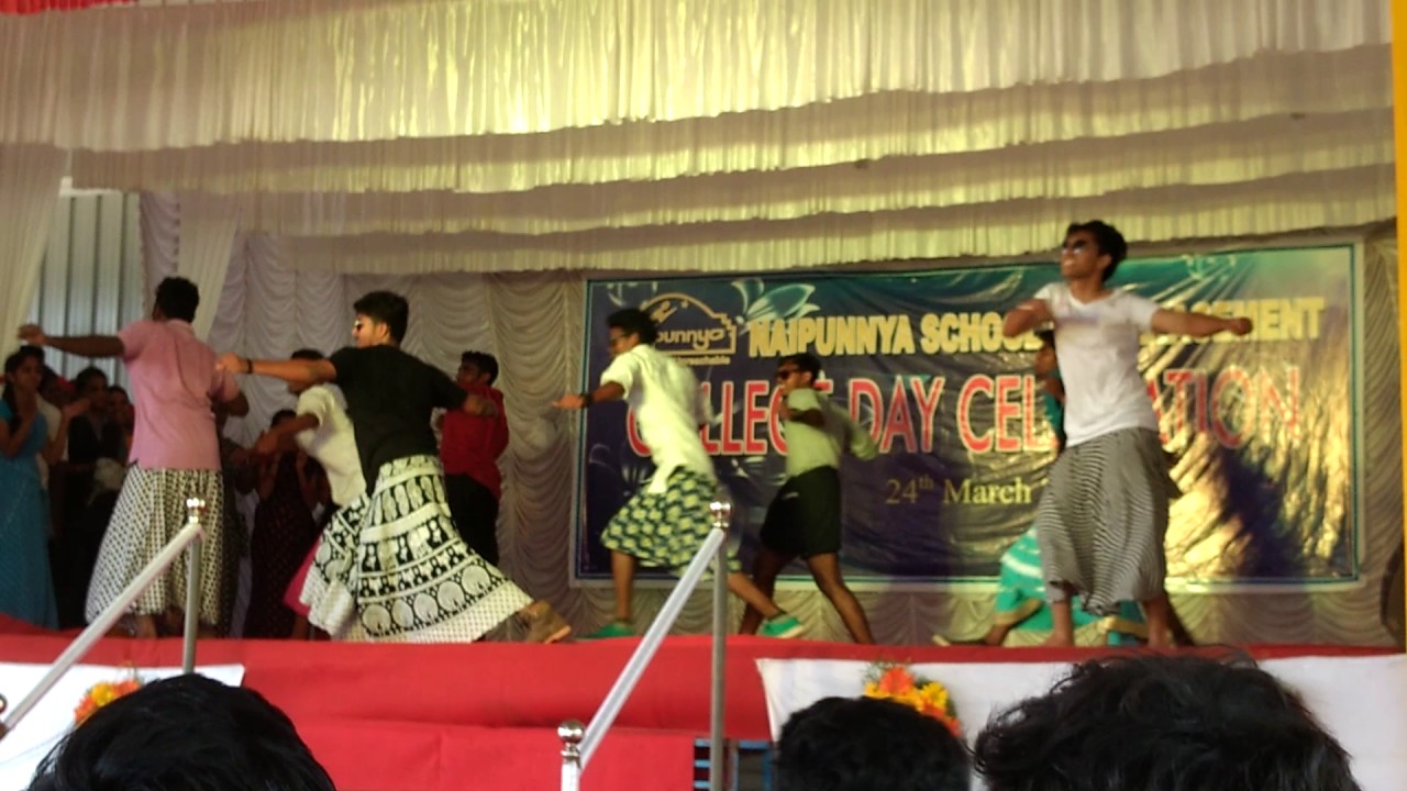 College daY 2k17 @ Naipunnya school of mgt  T.T students celebratioN
