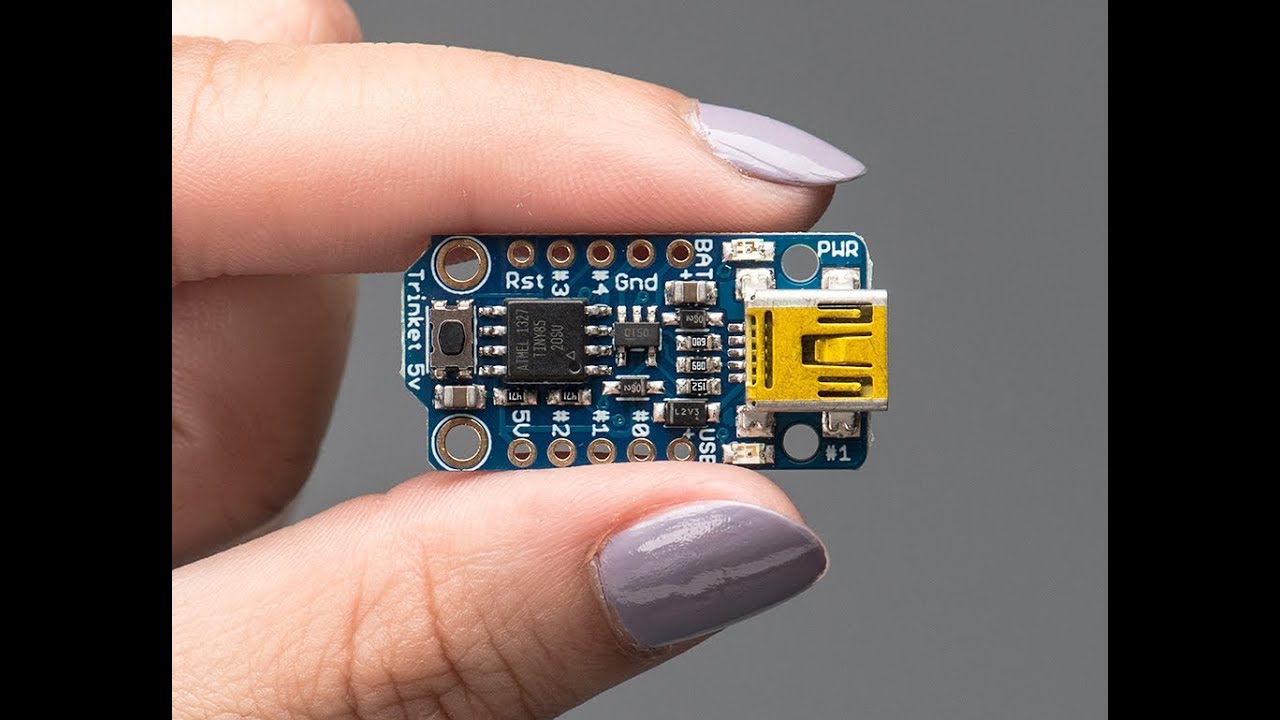 Introducing the Adafruit TRINKET