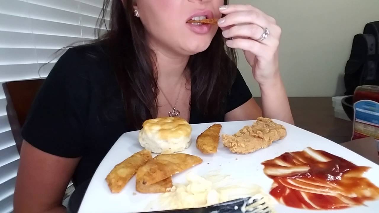 ASMR Eating Sounds: KFC