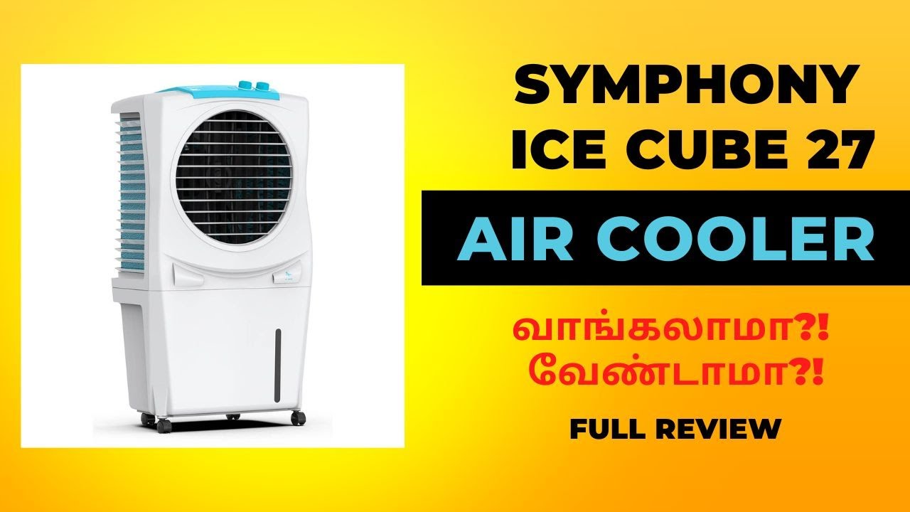 🥶இது தான் Budget Air cooler🌬️❄️ Symphony Ice Cube 27L Full Review😬AC vs AirCooler⁉️ @weuncut