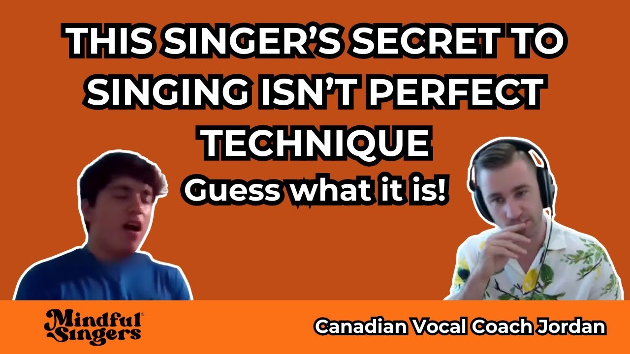 This Singer's Secret to Singing Beautifully ISN'T Perfect Vocal Technique! #onlinesinginglessons