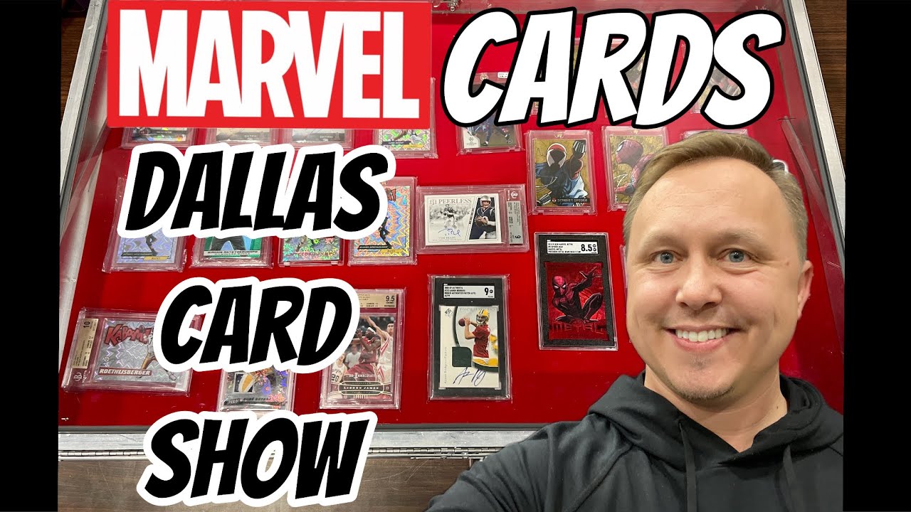 A MARVELOUS DAY AT THE DALLAS CARD SHOW | JAN 2022 @TheGreatCurator.