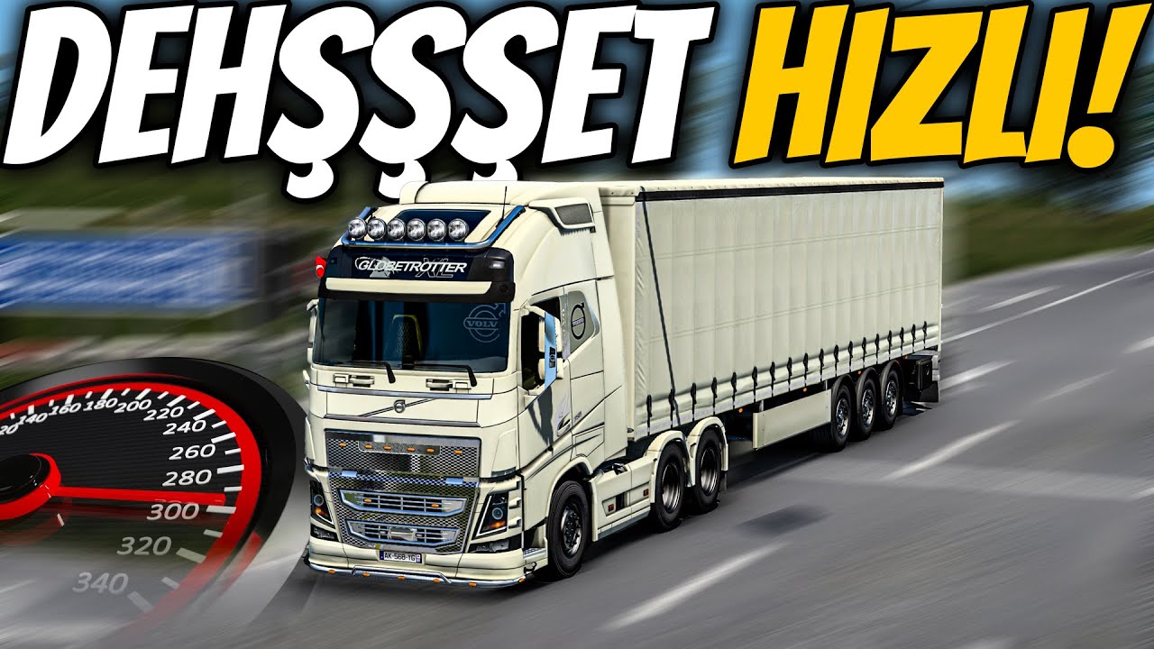 LAANNN !!! 12,5 DAKİKADA CALAIS - DUISBURG 🚀🚀 DEHŞET HIZLI 150 KM/H +++ | ETS 2 TRUCKERSMP