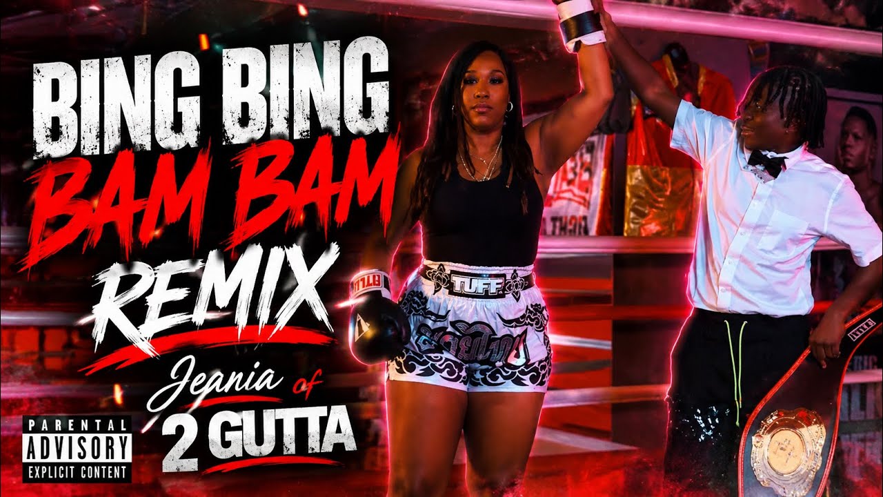 Bing Bing Bam Bam Remix (feat.Female Rapper & Tytanic) - (official video) Jeania of 2 Gutta