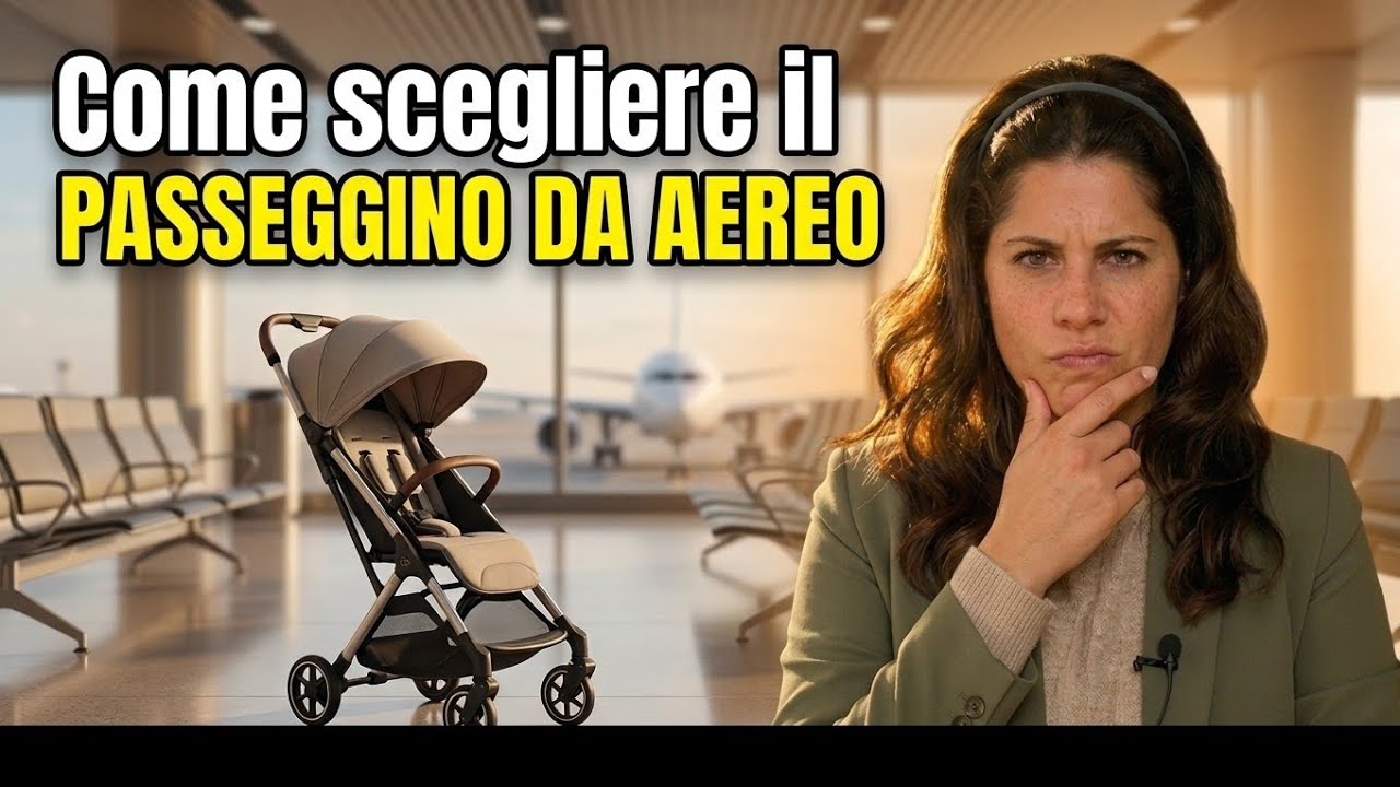 Viaggiare con Bambini: Come Scegliere un PASSEGGINO LEGGERO DA AEREO