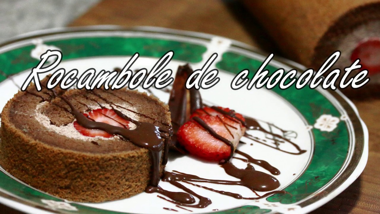 ＃１Rocambole de chocolate