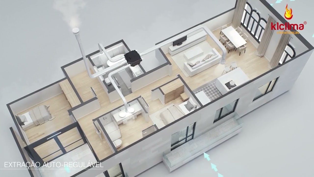 VMC  Ventilação Mecânica Controlada - Klclima