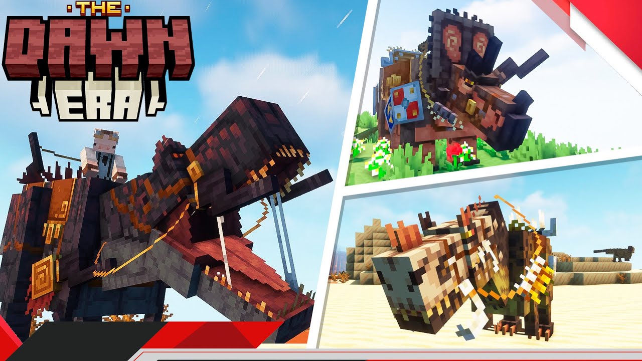 EL MEJOR mod de DINOSAURIOS!! The Dawn Era review completa version Beta