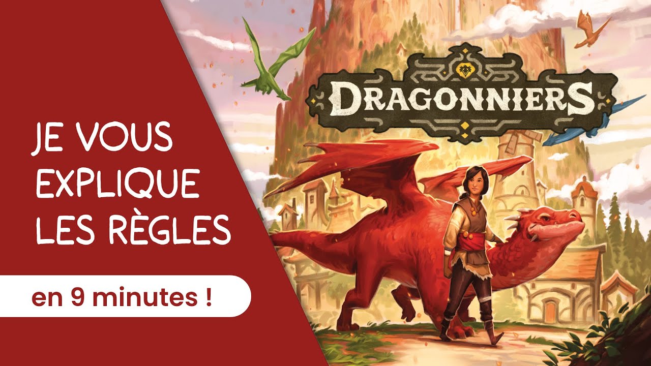 Je vous explique les règles du jeu DRAGONNIERS - EMBERHEART en moins de 9 minutes!