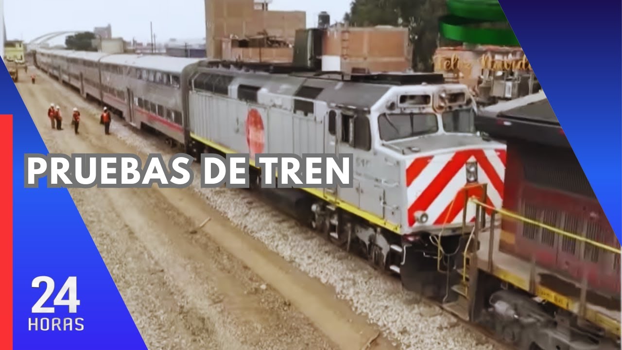Tren Lima - Chosica inicia pruebas sin pasajeros