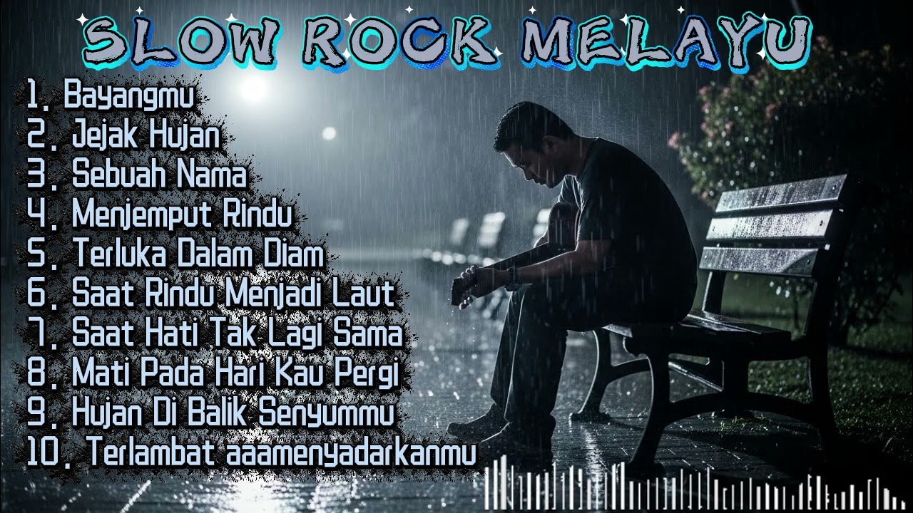 SLOW ROCK MELAYU TERBARU 2025🎶/LAGU BALLAD MENYAYAT HATI💔/Slow Melayu🎶