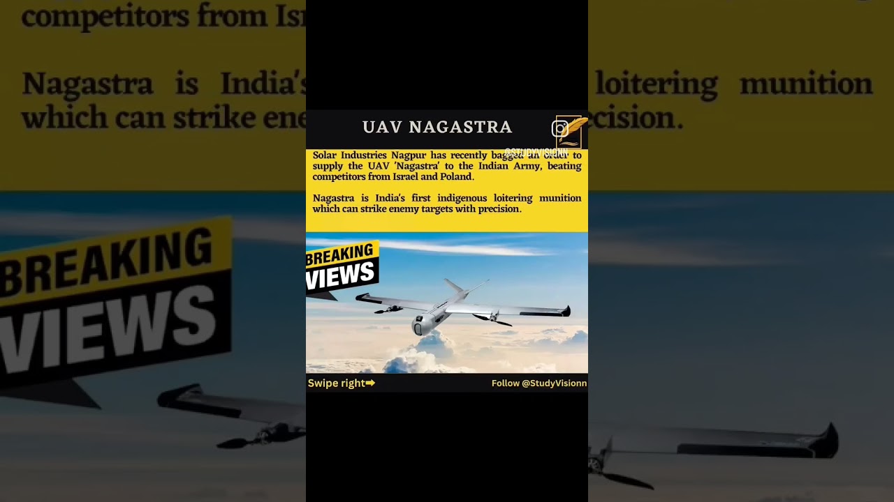 UAV Nagastra of Indian Army. 