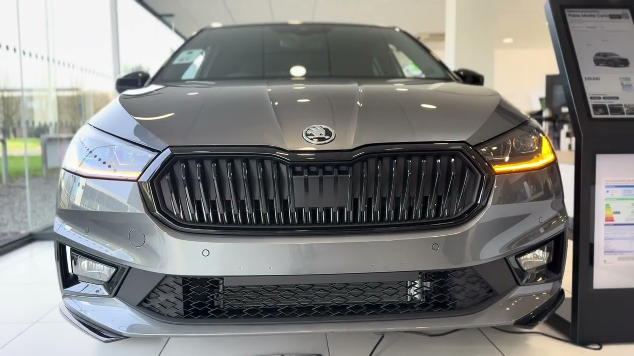 ŠKODA Fabia Monte Carlo in Graphite Grey - with a Colour Concept Black Roof