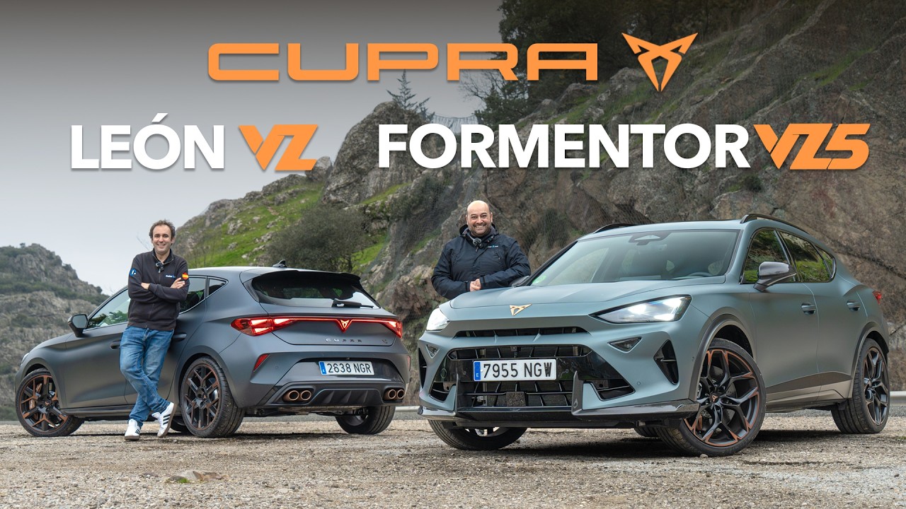 Lo MÁS DEPORTIVO de CUPRA: Formentor VZ5 2026 y León VZ ¡2 COCHES BRUTALES!