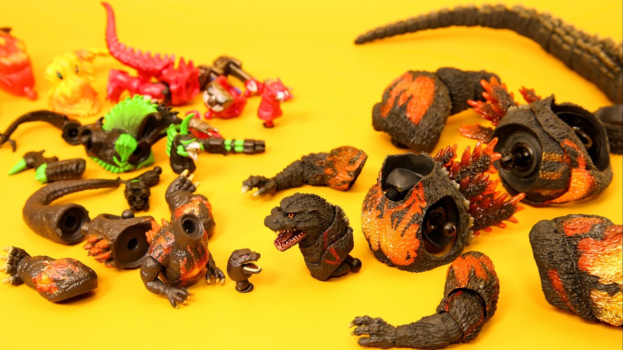 SHM Burning Godzilla Dismantling ＆ GodziBurst