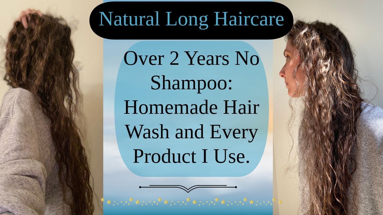 Growing Long Hair: Every Product I Use | Homemade Hair Wash | Two Years No Shampoo