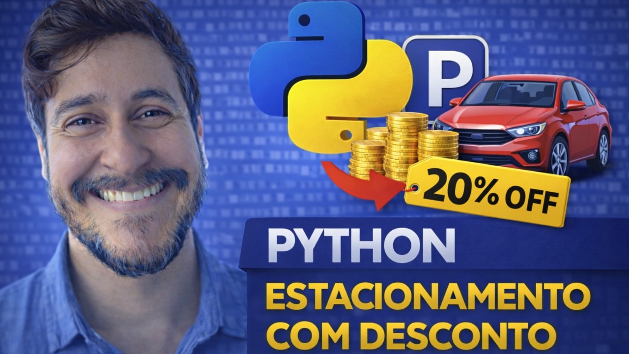 Python na Prática: Calculando Estacionamento com Desconto