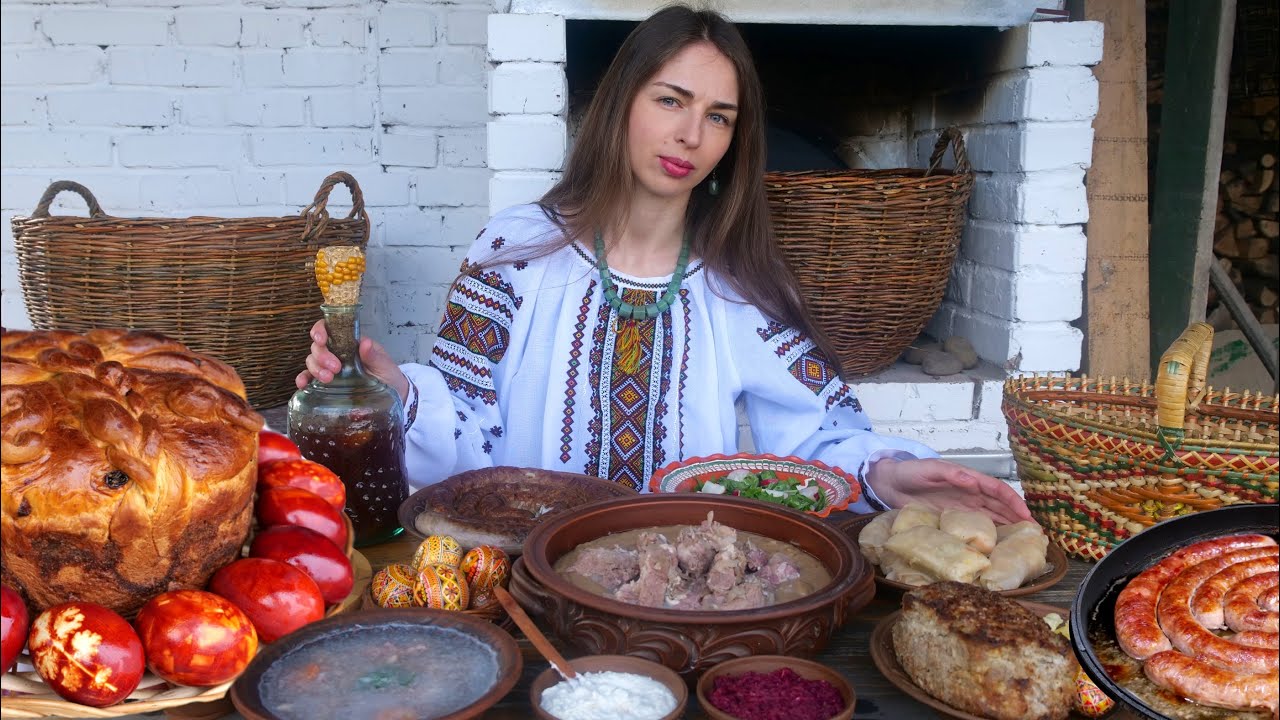 Amazing UKRAINIAN FOOD for EASTER. Collection of Ukrainian Traditional Food