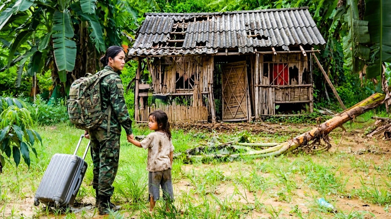 Timelapse: Female Soldier Completes Her New Residence After Discovering Her Husband's Secret...