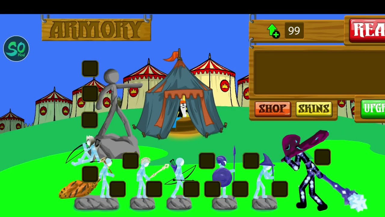 New update skin stick war legacy mod so