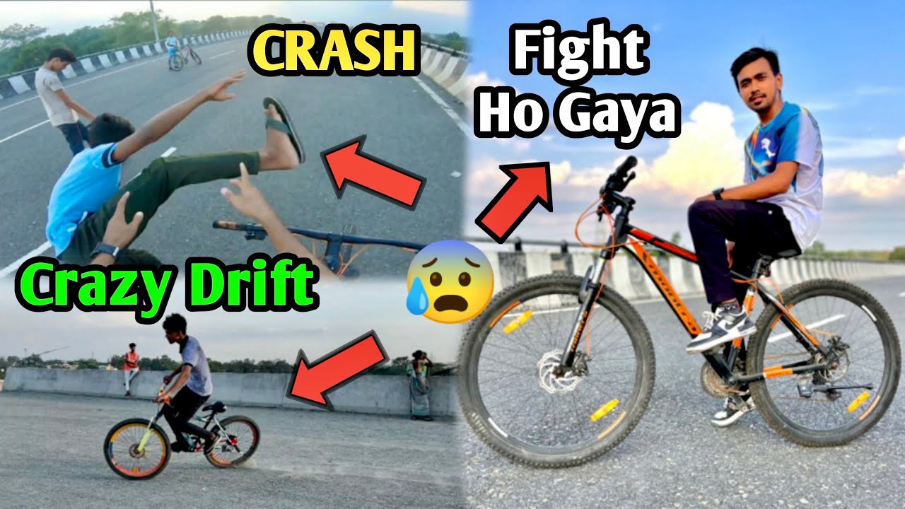 Ride par sujal ka cr@sh ho gaya 😭| MTB Imran