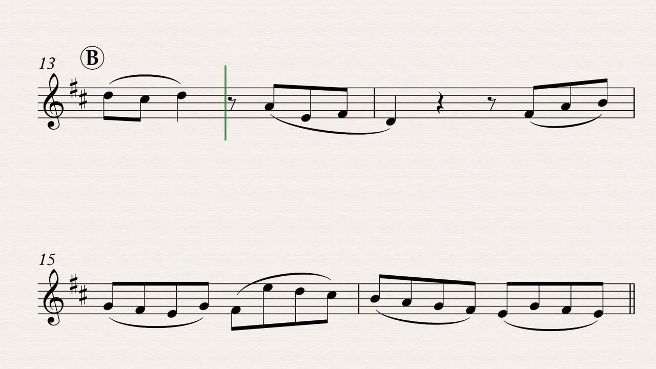 Pachelbel: Canon in D for Tenor Saxophone and Piano (Piano Accompaniment)