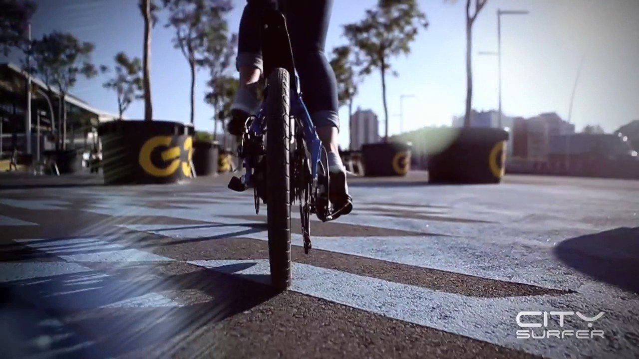 Le e-scooter pliable CitySurfer