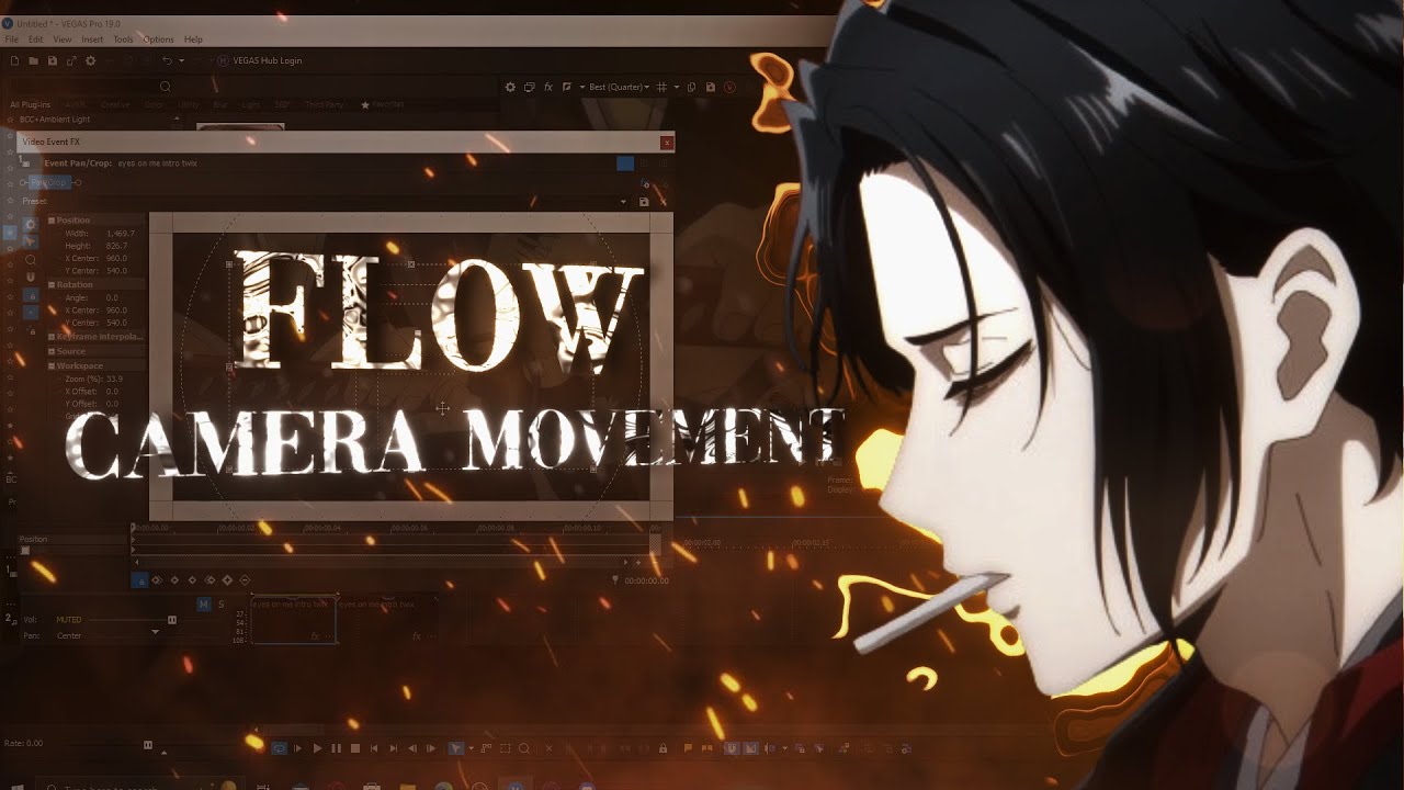 FLOW CAMERA MOVEMENT TUTORIAL SONY VEGAS PRO