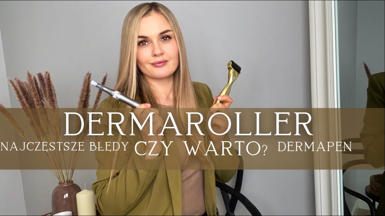 🥲DERMAROLLER -szkoda Twojej sk&oacute;ry || POR&Oacute;WNANIE Z DERMAPENEM