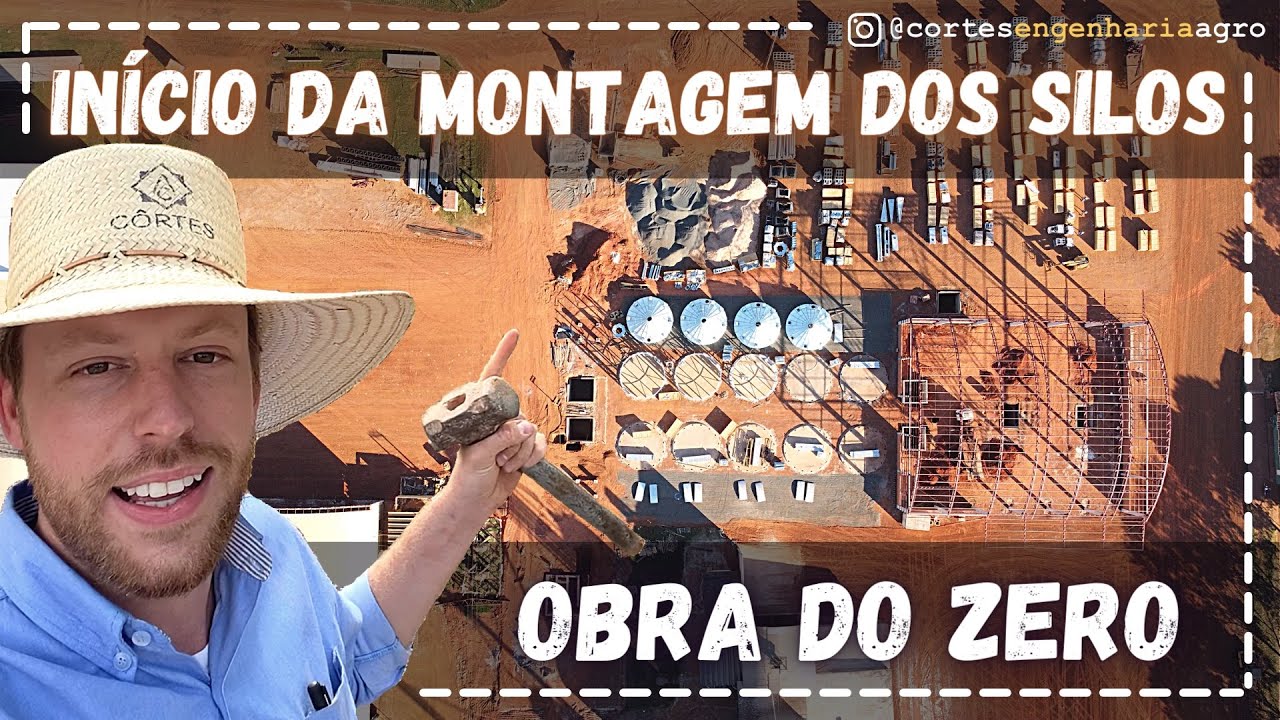 Montagem dos Silos - Obra do Zero!