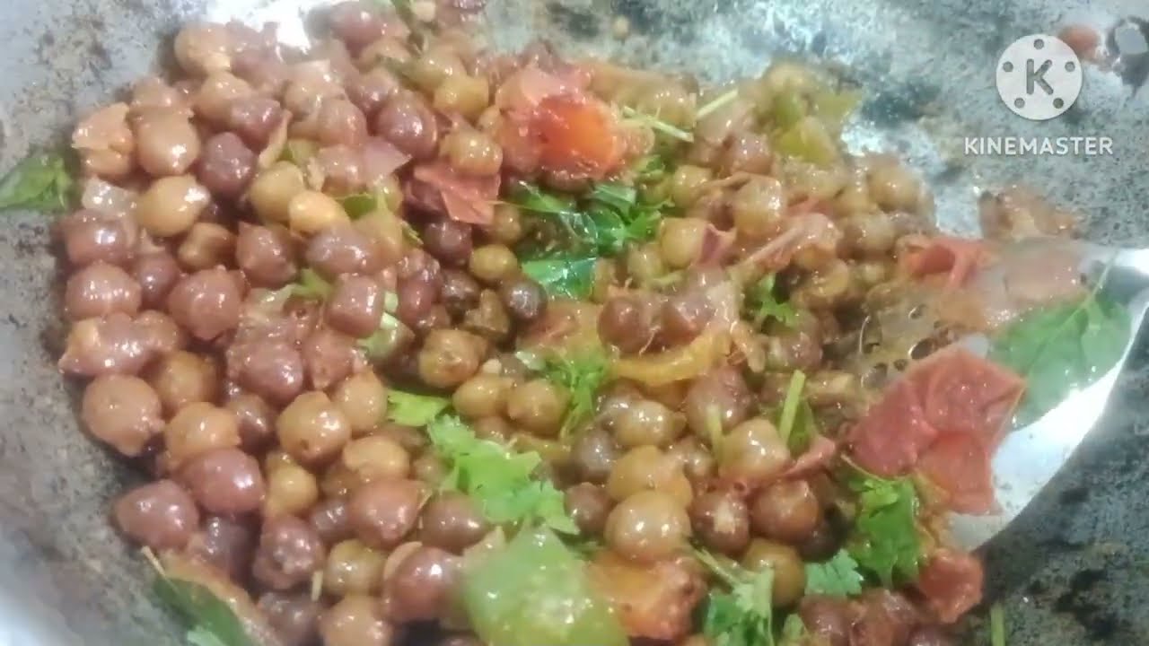 மசாலா சுண்டல் செய்யலாம் வாங்க ♥️💚